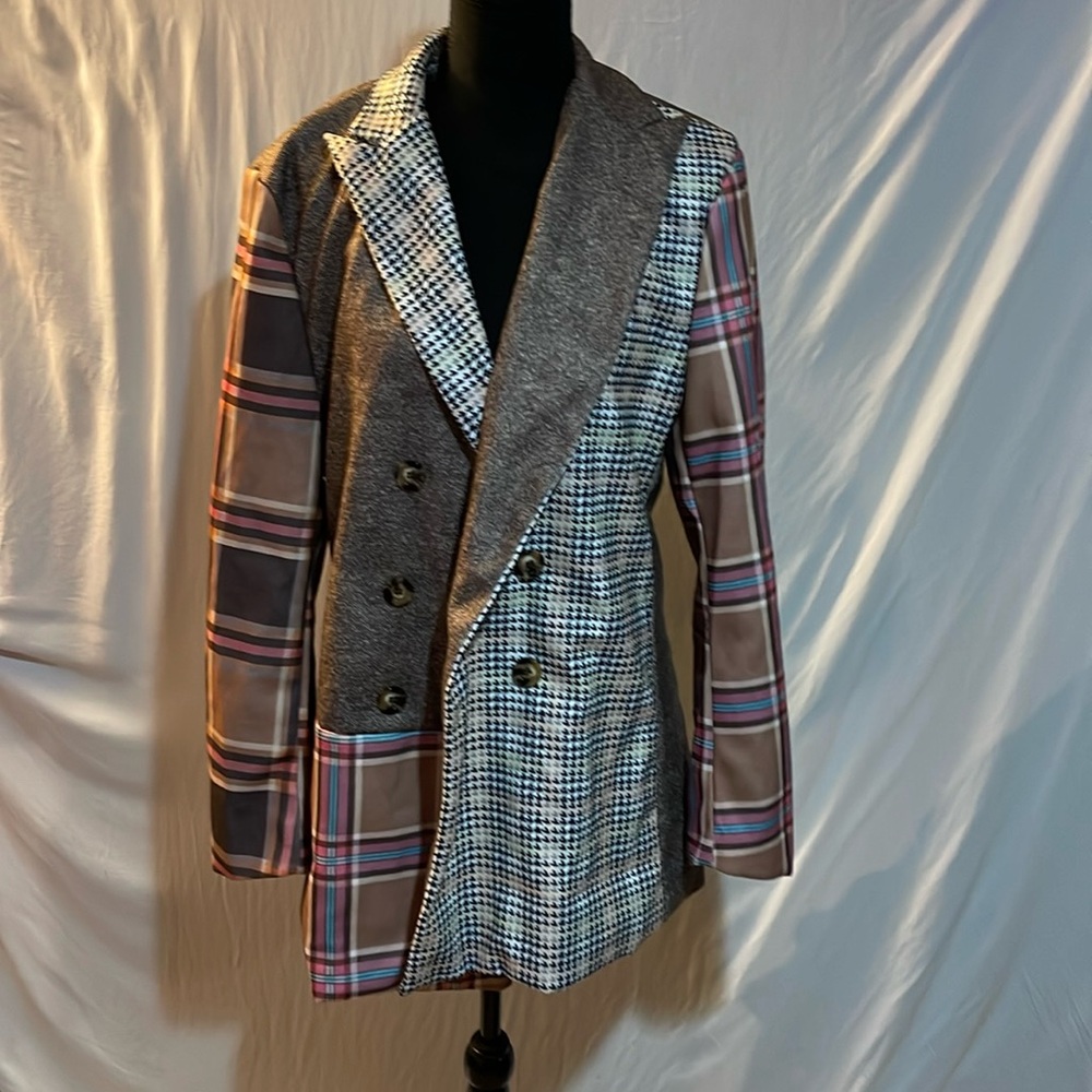 Double breast-blazer